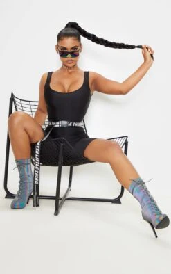 Prettylittlething Black Scoop Neck Unitard Black -Prettylittlething 01c8a893f137277c935f758a2fd7c735942947aa CMF2549 4