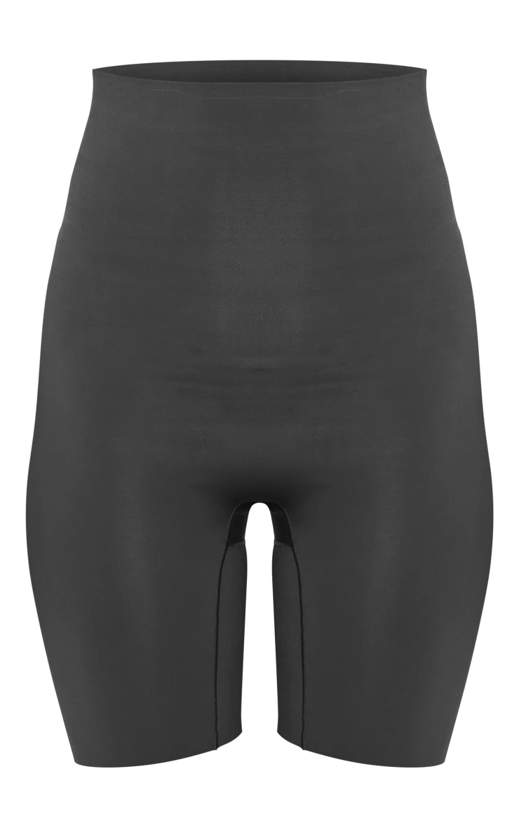 Prettylittlething Black Sculpted Mid Rise Shorts Black 5 Prettylittlething Black Sculpted Mid Rise Shorts Black - Image 5
