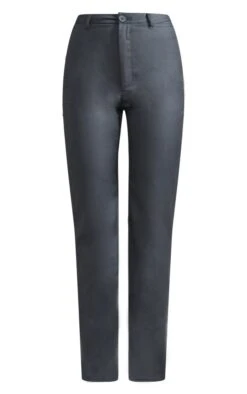 Prettylittlething Charcoal Woven Tailored Split Hem Straight Leg Pants Charcoal -Prettylittlething 07f8126975e661f9e05bcfac856e87bd645f4a08 cnb5433 5