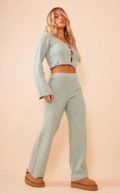 Prettylittlething Sage Hook & Eye Tie Back Knitted Crop Sweater Sage -Prettylittlething 0e4d0ce895a143d787b405366af001233e6e4aa1 cnf4780 3