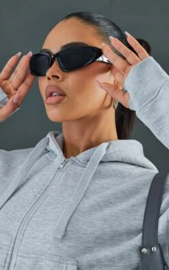 Prettylittlething Ash Grey Oversized Hooded Zip Up Sweat Ash Grey -Prettylittlething 11c7dc7deb2846cd278e4510c099ff3f2f0cb0c3 cng0423 4