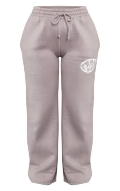 PRETTYLITTLETHING Charcoal Printed Sweat Sweatpants Charcoal -Prettylittlething 1235a3f0a5ffb3d948a895194daaea9d4019ce4f cng1433 5