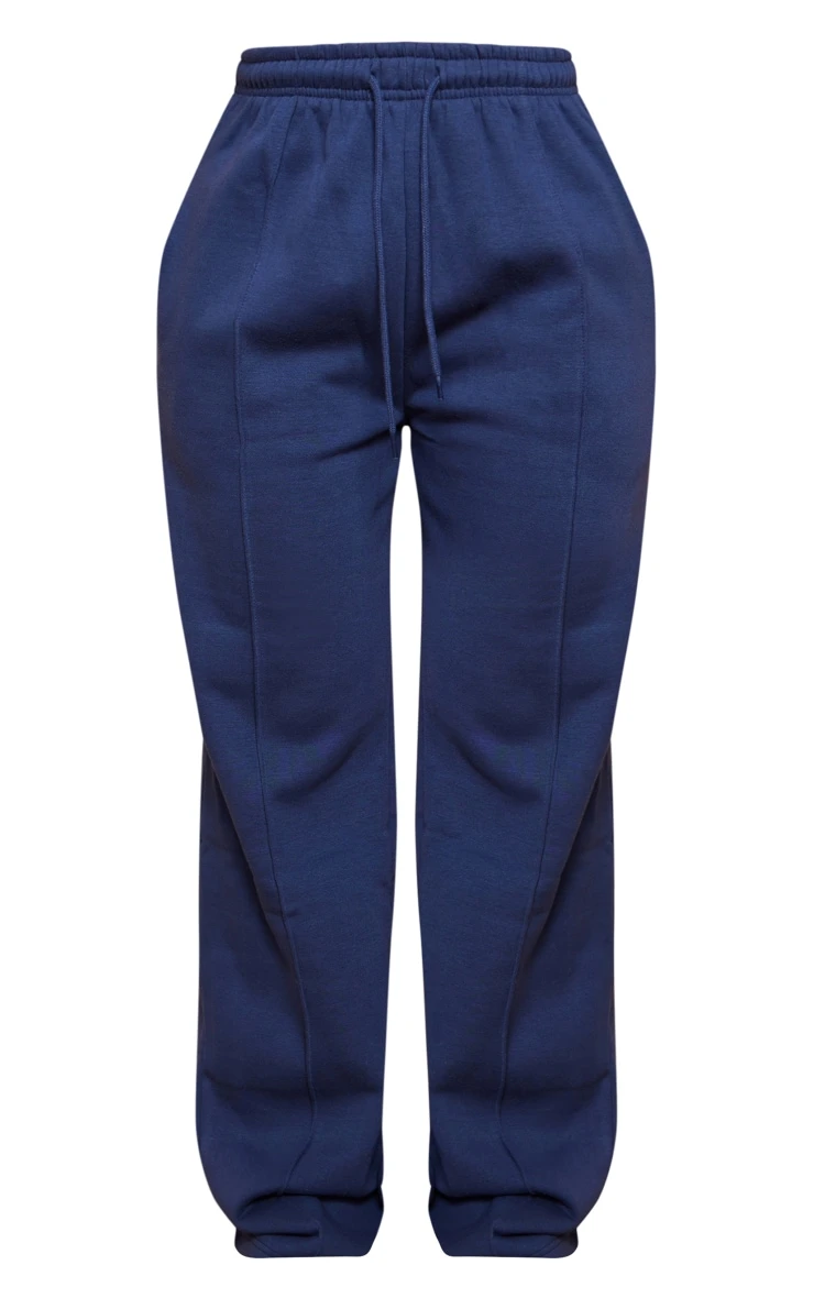 Prettylittlething Petrol Blue Seam Detail Straight Leg Sweatpants Petrol Blue 5 Prettylittlething Petrol Blue Seam Detail Straight Leg Sweatpants Petrol Blue - Image 5