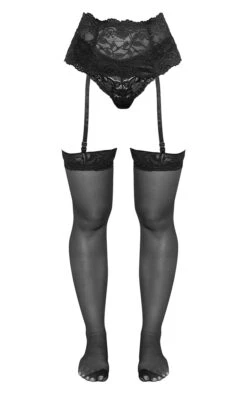 Prettylittlething Black Lace Top Sheer Hold Up Stockings Black -Prettylittlething 288842ad6a525ba23902b6d746001b7e58147e20 cmf2109 3