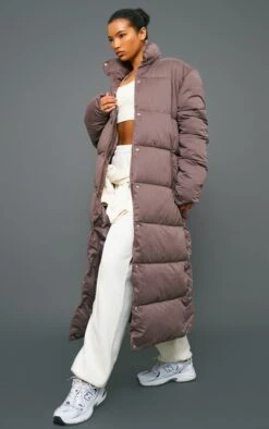 Prettylittlething Ash Peached Oversized Belted Maxi Puffer Coat Ash -Prettylittlething 2cf2b15e60a932009c26bf7cd733a7823e5acc88 cnf8261 1