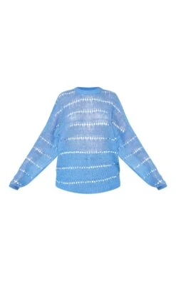 Prettylittlething Cornflower Blue Open Knit Slouchy Sweater Cornflower Blue -Prettylittlething 2d8a138469496c9501c6ceed7e7037e39bfb1ac8 cne7527 5