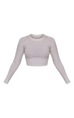 Prettylittlething White Cropped Rib Knit Top White -Prettylittlething 31b9eeb6f584f488f84fd310e9ff5489fcbb17f5 cmf6128 5