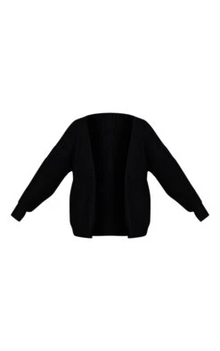 Prettylittlething Black Chunky Knit Slouchy Cardigan Black -Prettylittlething 3378583004b37b16092852d6ffaad3ce11fa531c cmn1616 5