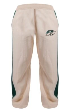 PRETTYLITTLETHING Cream Embroidered Side Panel Straight Leg Sweatpants Cream -Prettylittlething 35eafb37a785186ce2a5ab297b96415a58320e5e cnf8429 5