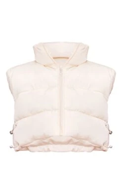 Prettylittlething Off White Side Toggle Detail Cropped Vest Off White -Prettylittlething 3f022a3c52570b7a612a025a8d98e3f678f3a9c1 cng5229 5