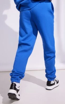 Prettylittlething Premium Royal Blue Sports Academy Puff Print Oversized Sweatpants Blue -Prettylittlething 4385b8edc0f9610523c834bc936f9377b33e254d cmy0834 3