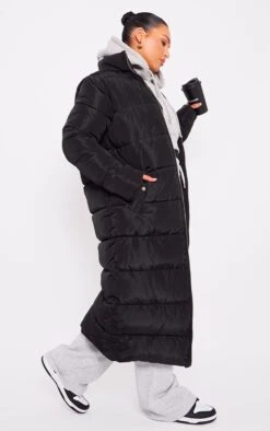 Prettylittlething Black Bubble Maxi Puffer Jacket Black -Prettylittlething 44983b40d1a543bc2805dfdf03671616c14a6ad4 cnf5127 3