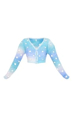 Prettylittlething Blue Ombre Open Knit Cardi Blue -Prettylittlething 47cb82353e562383d727d8d353a622c71bc9e961 cnf4841 5