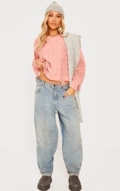 Prettylittlething Mauve Chenille Long Sleeve Cable Knit Pullover Sweatshirt Mauve -Prettylittlething 4bfc99684baf12e6b17c23a56ea4b085acd3f934 cnh2375 3