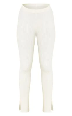 Prettylittlething Cream Ribbed Knit Wide Leg Pants Cream 9 Prettylittlething Cream Ribbed Knit Wide Leg Pants Cream -Prettylittlething 4ee1c73a4ce8001c68e018baee7fd23f1e01171b cna5319 5