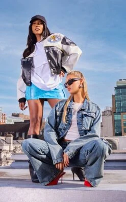 Prettylittlething Blue Snake Effect Faux Leather Pocket Micro Mini Skirt Blue -Prettylittlething 5346e7b3e1100be802e2c224c493b0e18f6abc45 cng4343 4