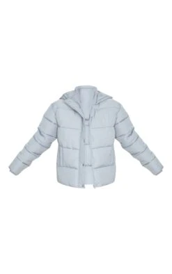 Prettylittlething Light Grey Padded Panel Puffer Hooded Jacket Light Grey -Prettylittlething 58148cee1fab9f79683581c7ac8d5f057e3a9e5a cmg2956 5