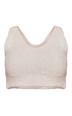 Prettylittlething Cream Teddy Knit Bralet Cream -Prettylittlething 5b64294bb6147d2abc4673b9bdd7de6cd96ba1dc cne7537 5