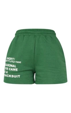 PRETTYLITTLETHING Forest Green Printed Logo Sweat Shorts Forest Green 11 PRETTYLITTLETHING Forest Green Printed Logo Sweat Shorts Forest Green -Prettylittlething 6459d58536646bcb8971d1bfd0102e048fcbd15d cmy3005 6