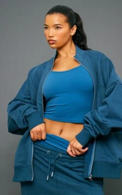 Prettylittlething Petrol Premium Tonal Print Straight Leg Sweatpants Petrol -Prettylittlething 687297fd9d50a677cb764fb3cf9b23128ad52afb cng5242 4