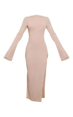 Prettylittlething Beige Onion Skin Flared Sleeve Maxi Dress Beige -Prettylittlething 6ce397eb032682ec069f5c2e06c73996a0f4bb72 cng9691 5