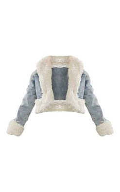 Prettylittlething Vintage Wash Faux Fur Trim Cropped Denim Jacket Vintage Wash -Prettylittlething 6ee358e392613aaa244bab1035a14d463fa6ee05 cna7324 5