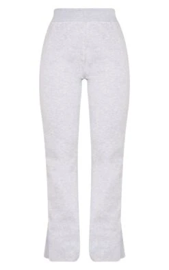 Prettylittlething Ash Grey Flared Split Hem Sweatpants Ash Grey -Prettylittlething 70c8f1c03ac853438dd24d73ee1407fed5ad03da cnc2414 5