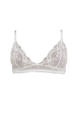 Prettylittlething White Basic Lace Bra White -Prettylittlething 8299d7890cd25044e24e913a77ccdc6a5eb11294 cmq6195 5