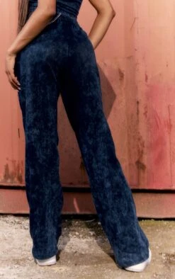 PRETTYLITTLETHING Washed Blue Wide Leg Sweatpants Washed Blue -Prettylittlething 870102c5d9af0a9d2cbc822ace4250be9b69f2f6 cnf9407 3