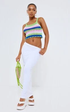 Prettylittlething Multi Contrast Crochet Crop Top Multi -Prettylittlething 8b0893d56aeb509fa49ed243892accf06fe9fcf7 cnf5371 3