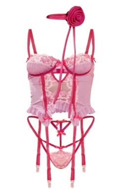 Prettylittlething Pink Embroidered Suspender Detail Corset Set Pink 9 Prettylittlething Pink Embroidered Suspender Detail Corset Set Pink -Prettylittlething 8b1c778c127a580c3a91f78051ff2abd3e6d7f8b cng9337 5