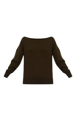 Prettylittlething Auriel Khaki Sweat Pants Sweater Knitted Lounge Set Khaki -Prettylittlething 8c1877e0ba52831d884ba8077828d73e047260f4 CLU4921 6