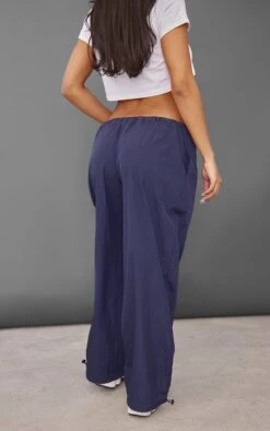 Prettylittlething Navy Blue Lightweight Parachute Toggle Cargo's Navy -Prettylittlething 91275eb098d5793cc7c0c7373921560eeeeda333 cnb8345 3