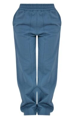 Prettylittlething Petrol Premium Panelled Straight Leg Sweatpants Petrol -Prettylittlething 913a08fd13dd9cb8a8506b45bd5d2c253864b6e4 cng5238 5