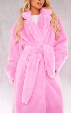 Prettylittlething Candy Pink Faux Fur Maxi Coat Candy Pink -Prettylittlething 95eea4742b654e84e7ad56a26248a984a9163885 cng6102 4