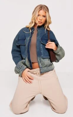 Prettylittlething Vintage Mid Wash Oversized Drop Shoulder Pocket Denim Bomber Vintage Mid Wash 7 Prettylittlething Vintage Mid Wash Oversized Drop Shoulder Pocket Denim Bomber Vintage Mid Wash -Prettylittlething 999c903d26d9849d23eaed76ed2b2ae15b01ce99 cnh3627 3