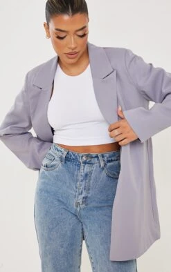 Prettylittlething Grey Oversized Drapey Button Detail Blazer Grey -Prettylittlething 9a4695da993f9ff4c13308d2c118cac5b412196e cmz1730 1