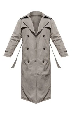 Prettylittlething Khaki Woven Quilted Lining Trench Coat Khaki -Prettylittlething 9b5f90f8ce81968683881a68d2d3984b3f958f40 cmt0707 5