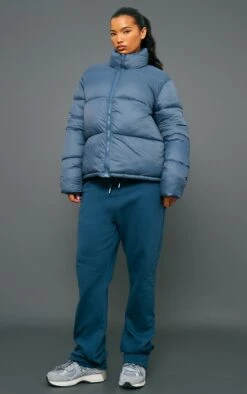 Prettylittlething Petrol Shell Quilted Cropped Puffer Coat Petrol -Prettylittlething 9b8bb6f23b6c7771b449bba9a51b758cd2041fc4 cnf8215 3