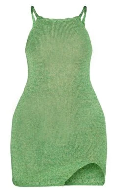 Prettylittlething Green Braid Detail Space Dye Knit Mini Dress Green -Prettylittlething 9e87e4637a419eece22cda3b7d9a02996fe6b8d3 cnf0441 5