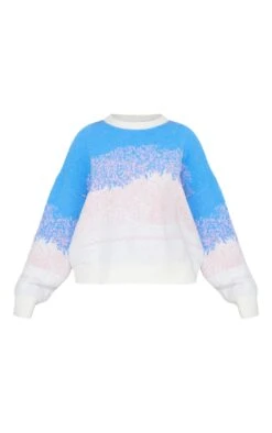 Prettylittlething White Speckled Jacquard Toweling Knit Sweater White -Prettylittlething 9eb484ccf5ff3d63cb47261d9116e1fdd1cb66eb cnf4805 5