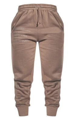 RENEW PRETTYLITTLETHING Chocolate Brown Oversized Fit Cuffed Jog Chocolate -Prettylittlething a445a1634db6cf51bcbdc5d44324f54559948473 CMT5975 5