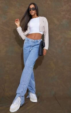 Prettylittlething Stone Cropped Double Button Blazer Stone -Prettylittlething a8d7ff20260fa0d02cd85b5b344587760e1c8d28 cmm1203 3