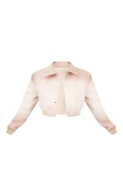 Prettylittlething Stone Shoulder Padded Wool Look Cropped Bomber Jacket Stone -Prettylittlething ab71e13428b41868f75ad5843a29eca6b8ac06a2 cnf1403 5