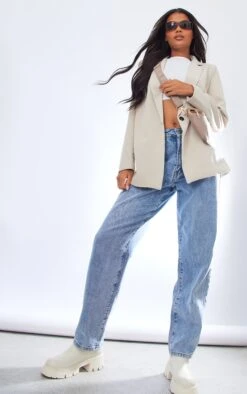 Prettylittlething Stone Oversized Shoulder Padded Blazer Stone -Prettylittlething ad3821b5a7a5006af422e0d45124682b61bd5ce2 cna9641 3