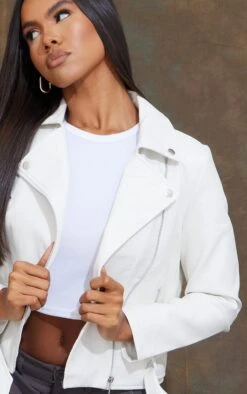 Prettylittlething White Faux Leather Regular Fit Belted Biker Jacket White 8 Prettylittlething White Faux Leather Regular Fit Belted Biker Jacket White -Prettylittlething b013c62f46b5f396f1d2858fd0c8c63007c2c4a8 cms3799 4