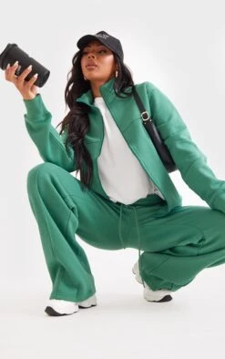 Prettylittlething Dark Teal Seam Detail Zip Track Top Dark Teal -Prettylittlething b18359a53a7fdcc82614ddffad8bd44dc0968aa9 cna3866 3