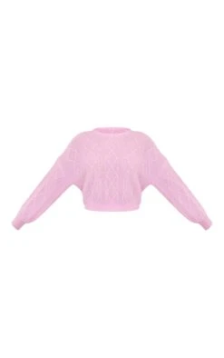 Prettylittlething Baby Pink Candyfloss Knit Cable Knit Sweater Baby Pink 9 Prettylittlething Baby Pink Candyfloss Knit Cable Knit Sweater Baby Pink -Prettylittlething b5f9d74904a5fe423cab37ace0fa82fa2171d2cf cne7522 5