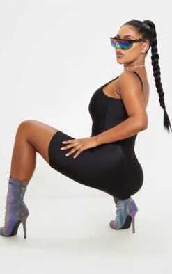 Prettylittlething Black Scoop Neck Unitard Black -Prettylittlething bc72b823743403c27bf4bd0167b3f5e16bc5c726 CMF2549 3