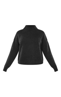 Prettylittlething Black Bobble Knitted High Neck Sweater Black 9 Prettylittlething Black Bobble Knitted High Neck Sweater Black -Prettylittlething c27b02761bdeeb00a0c9b8583ebc4944e39237ae cng3220 5